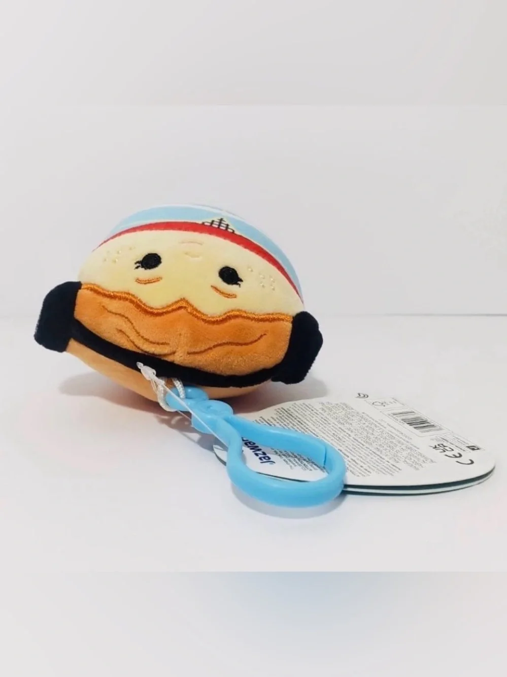 🆕 Squishmallows Stranger Things Max Plush With Backpack Bag Keychain Clip 3.75”